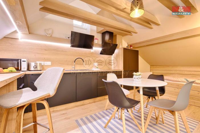 Prodej bytu 1+kk, Jindřichův Hradec - Jindřichův Hradec III, Mlýnská, 65 m2