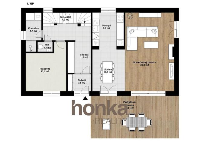 Prodej rodinného domu, Kosoř, 263 m2