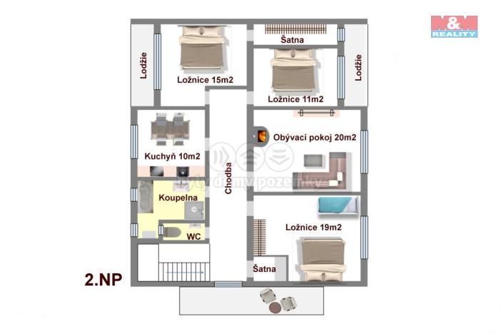 Prodej rodinného domu, Vrbice, 265 m2