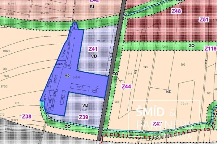 Prodej komerčního pozemku, Přelouč, Vrchlického, 15000 m2