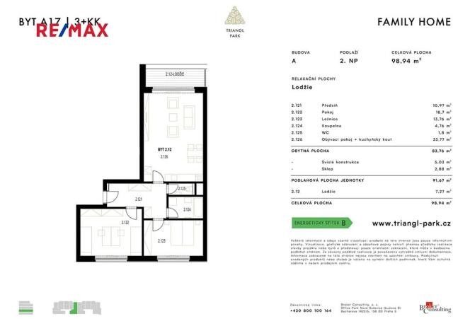 Pronájem bytu 3+kk, Plzeň, Železná, 84 m2