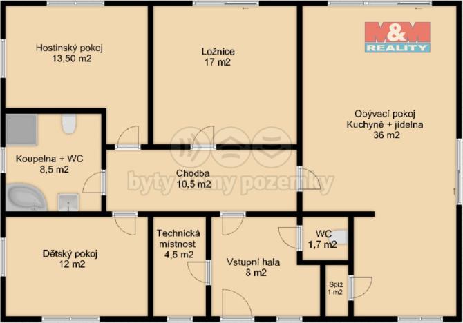 Prodej rodinného domu, Soutice - Černýš, 112 m2