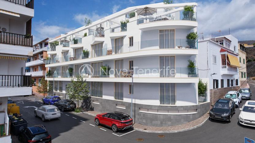 Prodej bytu 3+kk, Calle Herrador, Los Gigantes, Tenerife, Španělsko, 95 m2