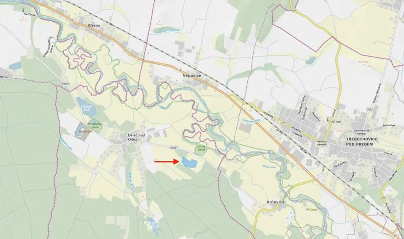 Prodej louky, Běleč nad Orlicí, 28117 m2