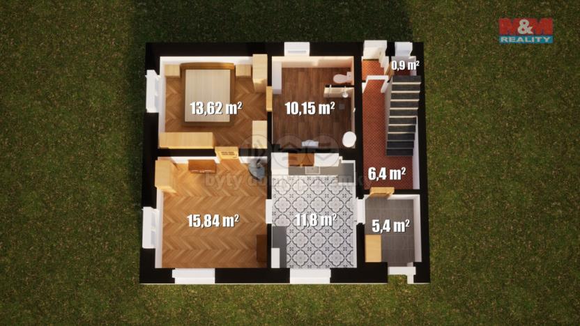 Prodej rodinného domu, Plavy, 132 m2