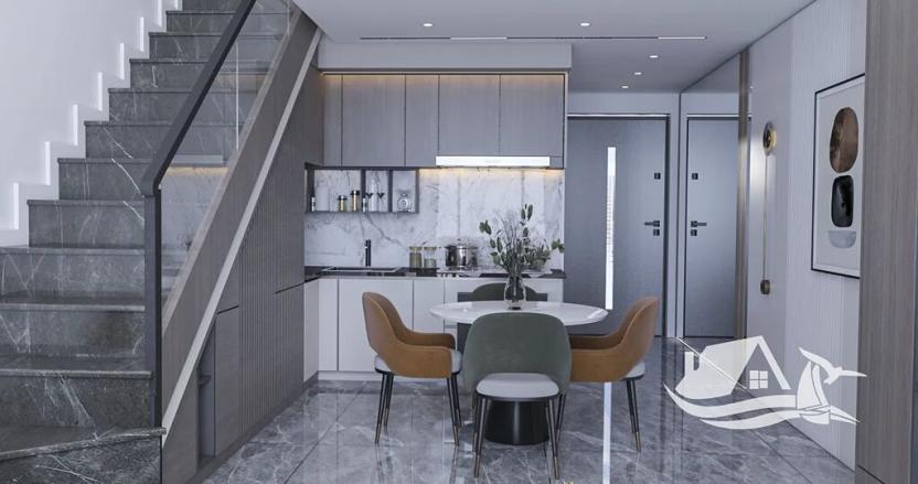 Prodej bytu 1+1, Trikomo, Kypr, 65 m2