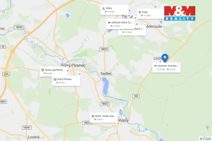 Prodej výrobních prostor, Lhůta, 1220 m2