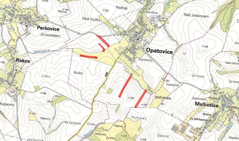 Prodej podílu pole, Opatovice, 15826 m2