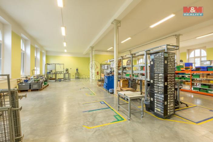 Prodej výrobních prostor, Rumburk - Rumburk 1, Komenského, 2387 m2
