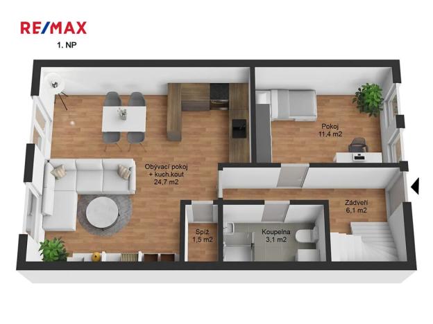 Prodej rodinného domu, Škvorec, Lipová, 112 m2