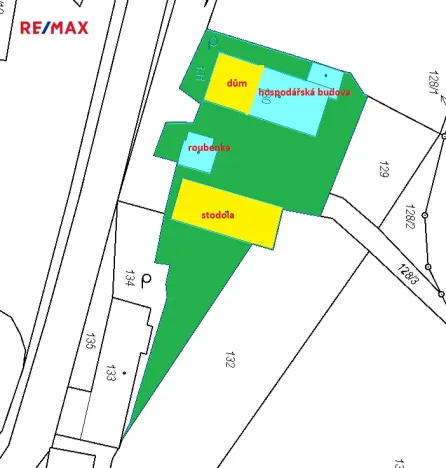 Prodej zemědělské usedlosti, Čistá, 80 m2