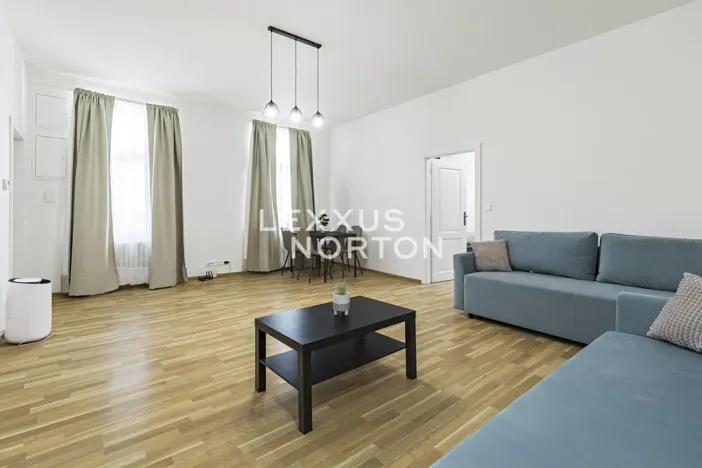 Pronájem bytu 2+kk, Praha - Nové Město, Na Poříčí, 62 m2