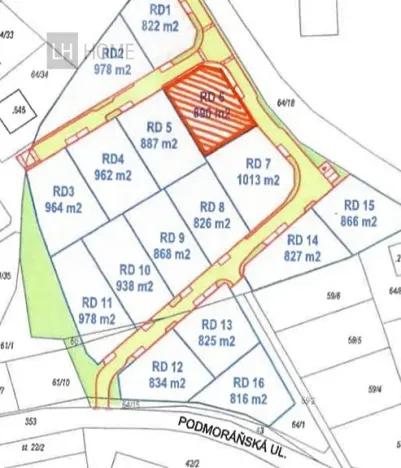 Prodej pozemku pro bydlení, Velké Přílepy, 890 m2