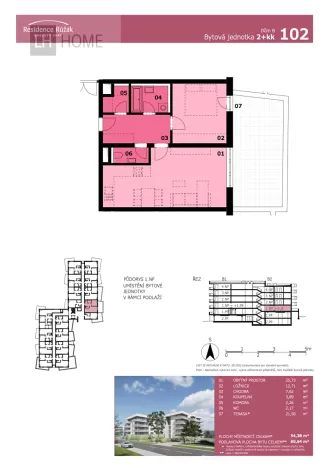 Prodej bytu 2+kk, Karlovy Vary, 60 m2