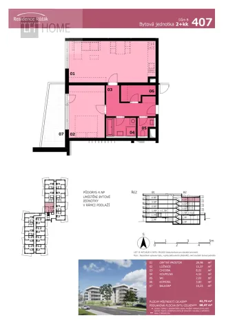 Prodej bytu 2+kk, Karlovy Vary, 68 m2