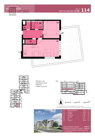 Prodej bytu 2+kk, Karlovy Vary, 60 m2