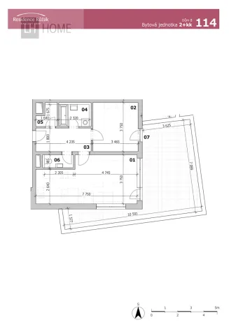 Prodej bytu 2+kk, Karlovy Vary, 60 m2