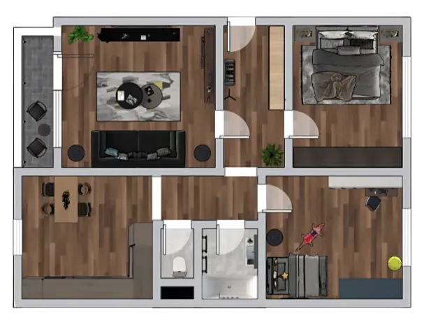 Prodej bytu 3+1, Liberec, Ježkova, 67 m2