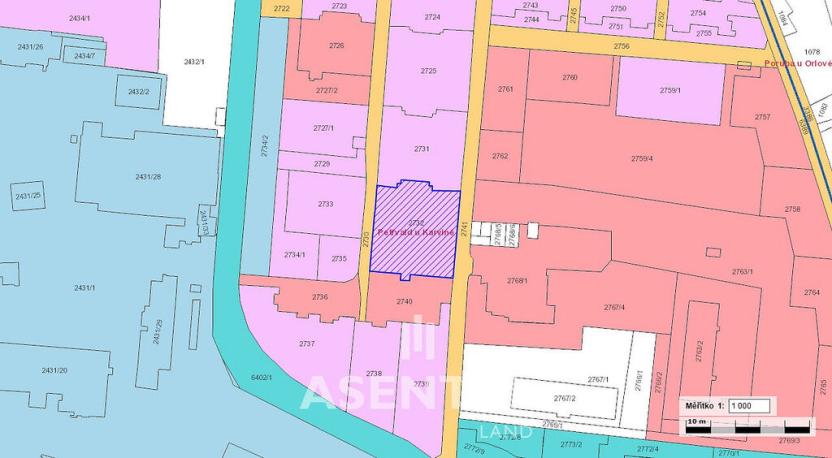 Prodej komerčního pozemku, Petřvald, Rychvaldská, 1245 m2