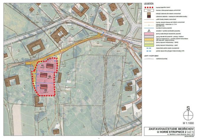 Prodej pozemku, Horní Stropnice - Bedřichov, 2842 m2
