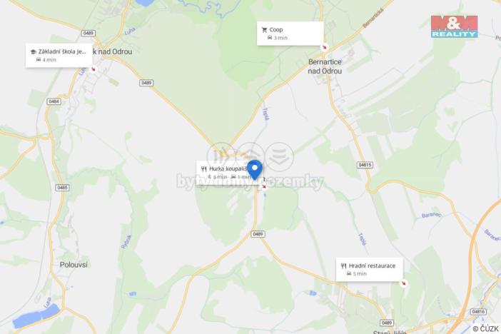 Prodej pozemku pro bydlení, Jeseník nad Odrou - Hůrka, 2730 m2