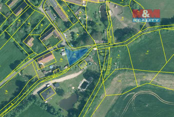 Prodej zahrady, Tálín - Kukle, 266 m2