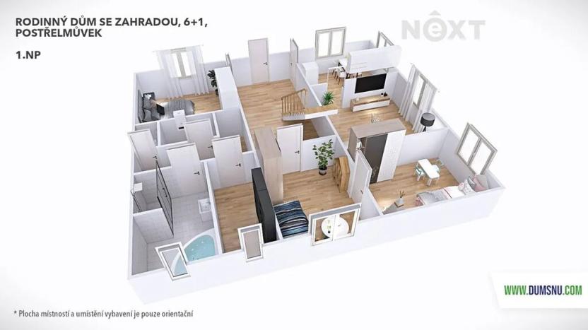 Prodej rodinného domu, Postřelmůvek, 210 m2