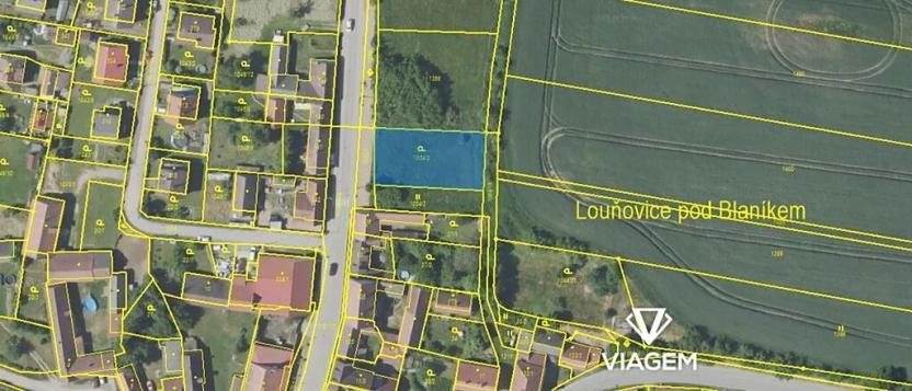 Prodej pozemku pro bydlení, Louňovice pod Blaníkem, 816 m2