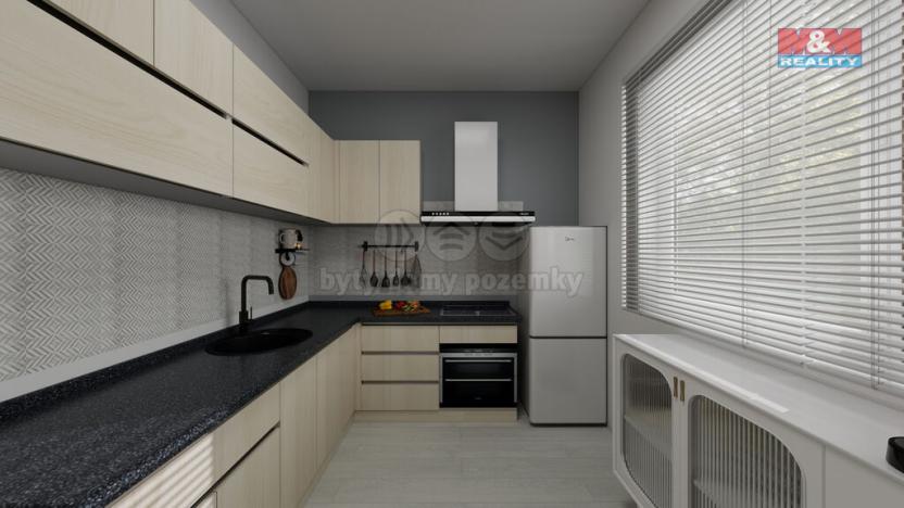 Prodej bytu 2+1, Ústí nad Labem - Severní Terasa, Stavbařů, 62 m2