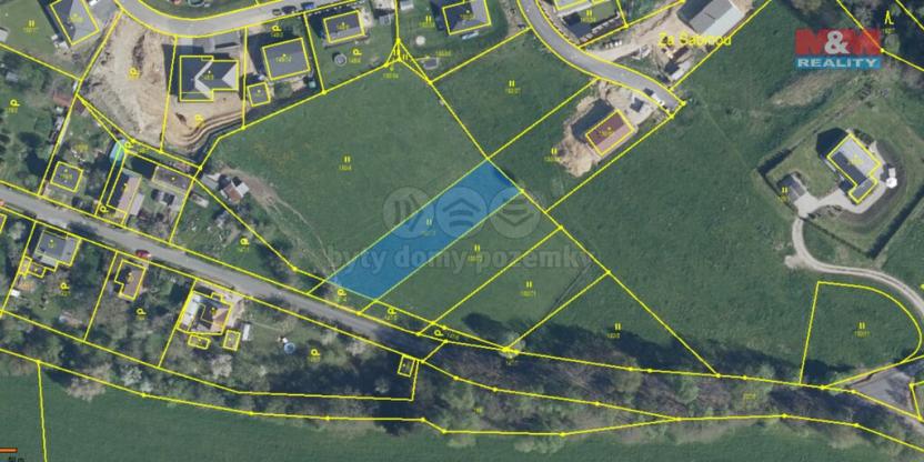 Prodej pozemku pro bydlení, Šabina, 1110 m2