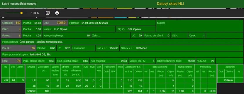 Prodej lesa, Stěbořice, 12789 m2