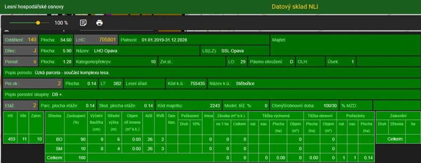 Prodej lesa, Stěbořice, 12789 m2