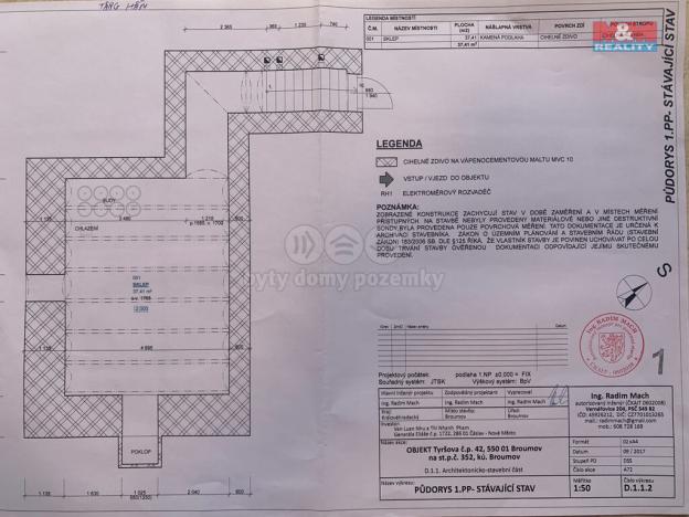 Prodej rodinného domu, Broumov - Poříčí, Tyršova, 421 m2