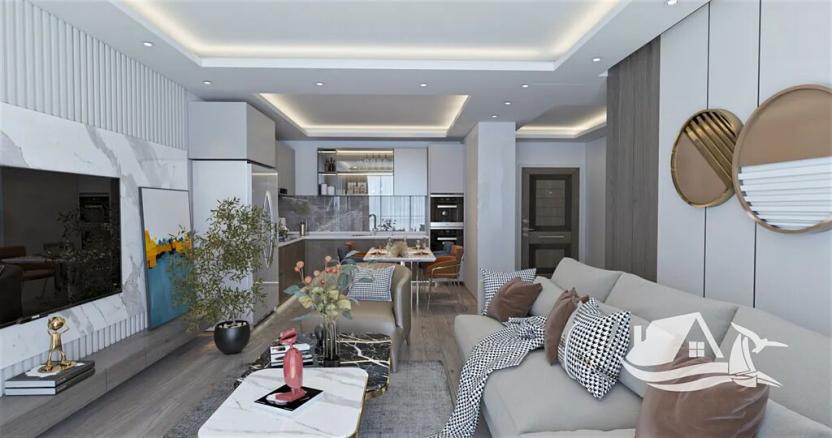 Prodej bytu 2+kk, Trikomo, Kypr, 71 m2