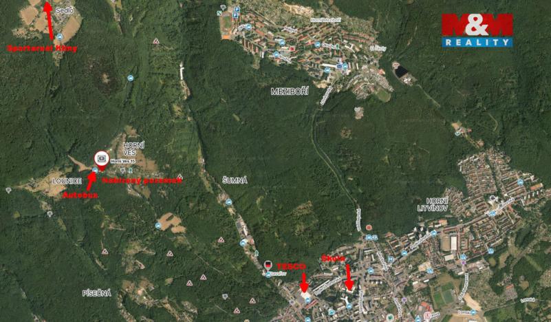 Prodej pozemku pro bydlení, Litvínov - Šumná, 1259 m2