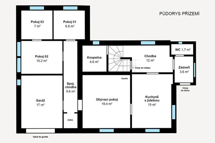 Prodej rodinného domu, Žacléř, K. H. Borovského, 142 m2