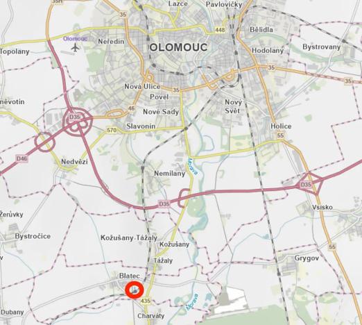 Prodej pozemku pro bydlení, Blatec, 10258 m2