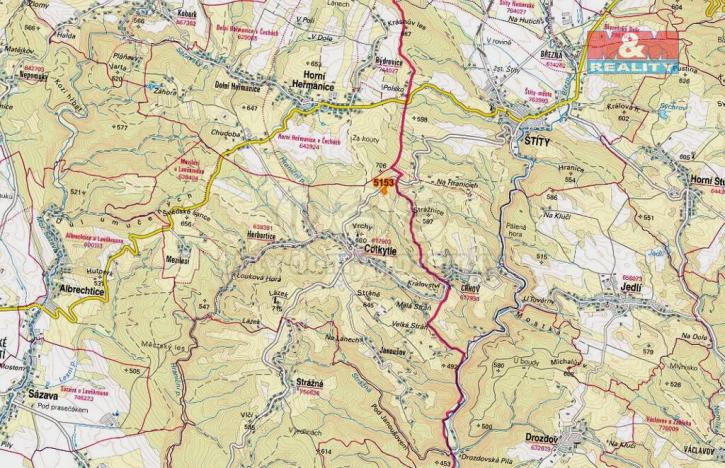 Prodej louky, Cotkytle, 7064 m2