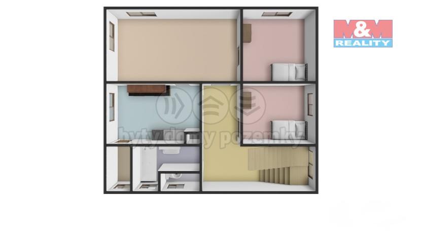 Prodej rodinného domu, Mnich - Chválkov, 344 m2