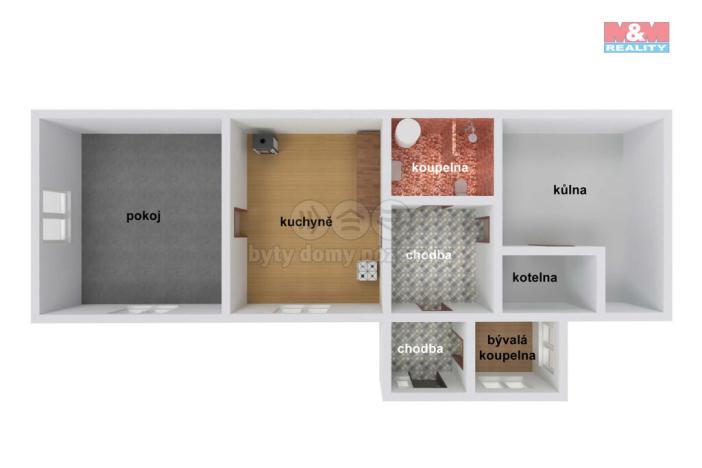 Prodej rodinného domu, Cizkrajov, 65 m2