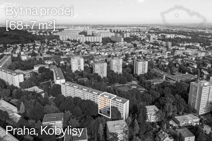 Prodej bytu 3+kk, Praha - Kobylisy, Třeboradická, 68 m2