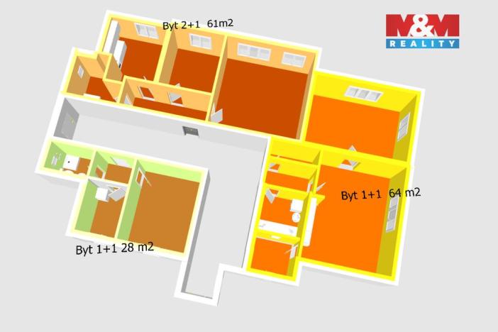 Prodej rodinného domu, Krucemburk, Masarykova, 263 m2