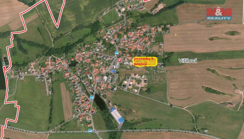 Prodej pozemku pro bydlení, Višňová, 1810 m2