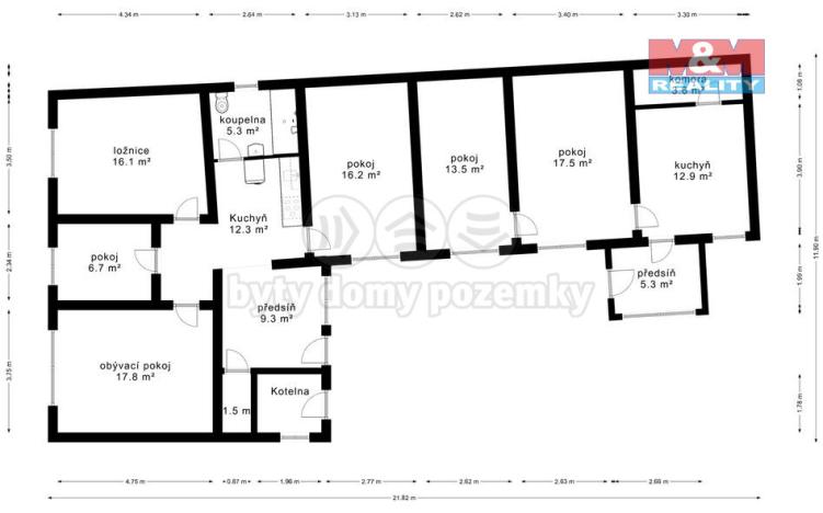Prodej rodinného domu, Chrást, 138 m2