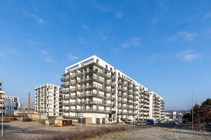 Pronájem bytu 2+kk, Praha - Vysočany, Smržových, 52 m2