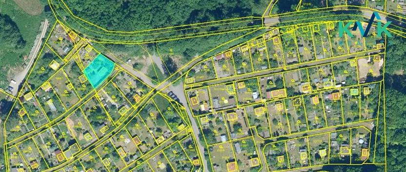 Prodej zahrady, Karlovy Vary, 392 m2