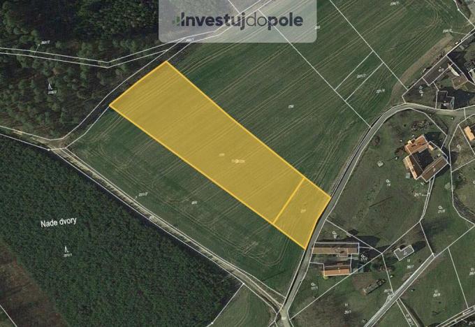 Prodej pole, Hrazany - Klisinec, 881 m2