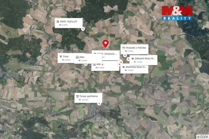 Prodej rodinného domu, Jíkev, 80 m2