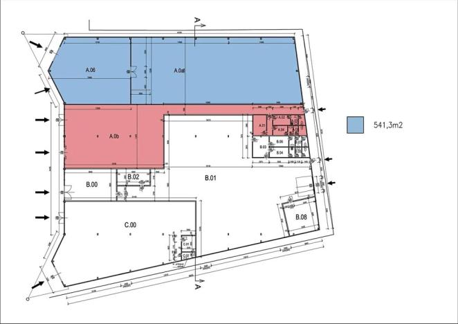 Pronájem obchodního prostoru, Kolín, Havlíčkova, 541 m2