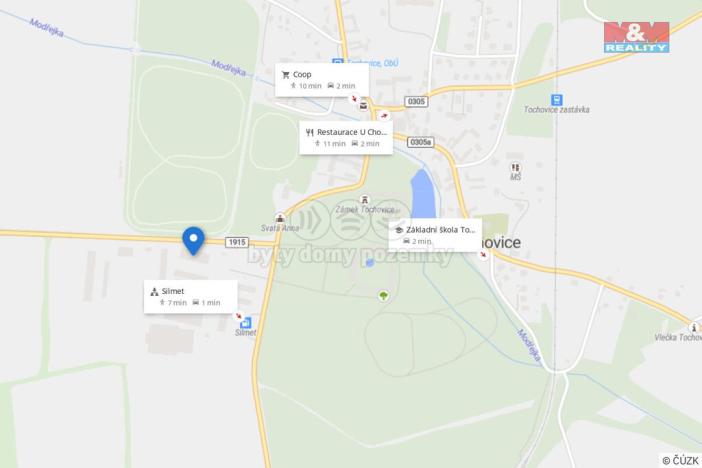 Pronájem výrobních prostor, Tochovice, 567 m2